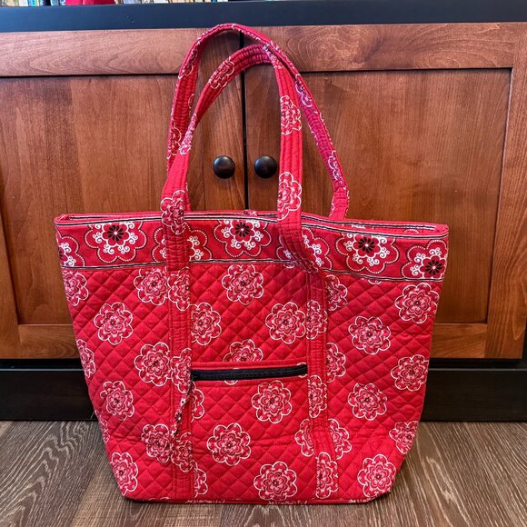 STEPHANIE DAWN BAG IN AMERICA RED - Picture 2 of 12